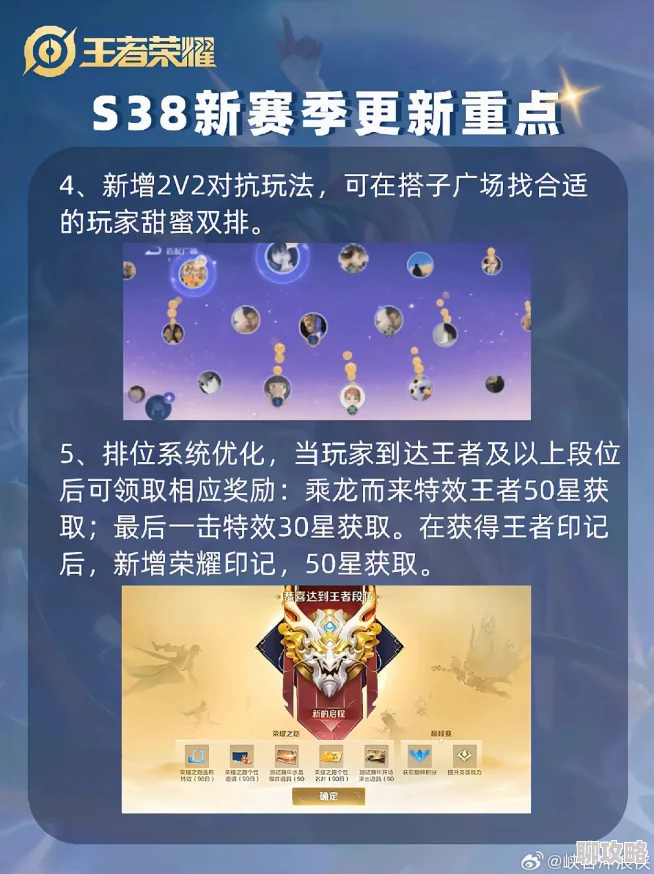 王者荣耀S38赛季全新皮肤揭秘：独特设计亮点与英雄新装抢先看！