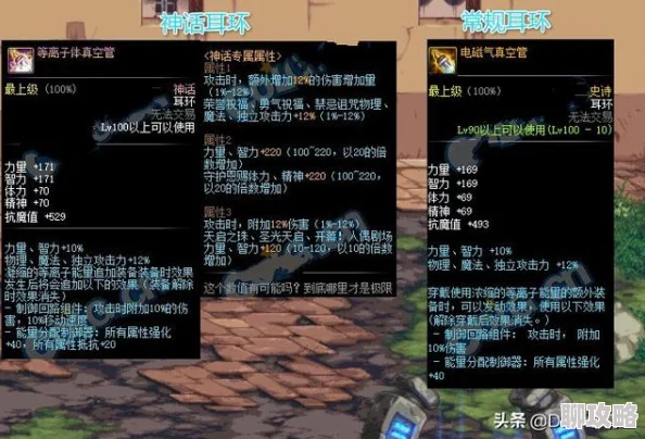 DNF玩家热议：散件装备中，哪一件才是提升最大的关键？网友评价揭晓！