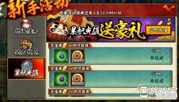 火影忍者手游3月18日周末充值特惠及神器礼包性价比全面分析