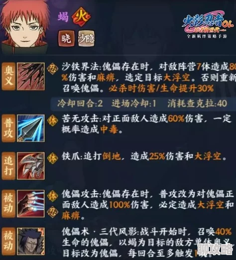 网友热议：火影忍者手游百机蝎技能实战深度测评及高效连招介绍