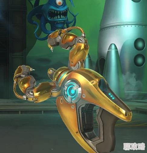 《守望先锋》禅雅塔黄金武器外观预览图曝光，网友热议闪耀夺目新造型！