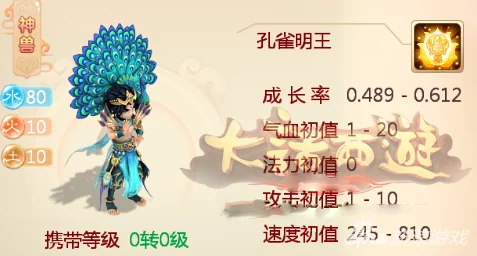 大话西游手游孔雀明王加点攻略：网友热评推荐详解与技巧分享