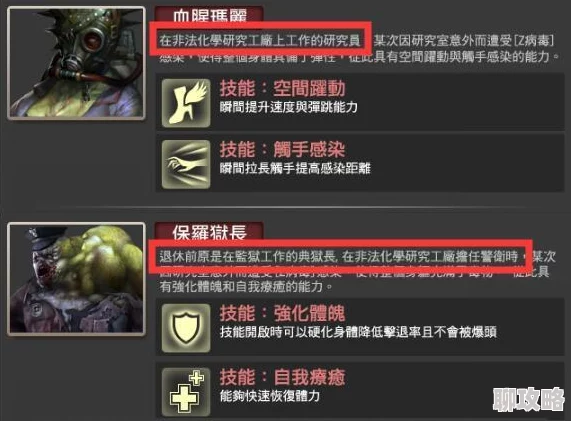 生化感染游戏最强职业排行:网友热议哪个角色最厉害? 生化感染游戏最强职业排行:网友热议哪个角色最厉害?