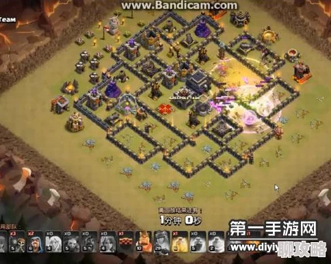 部落冲突9本日常盲打三星5连发，天皮小龙打法引网友热议狂赞！