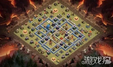 部落冲突11本高效防守日常阵型大揭秘，网友热议针对石蓝狗球策略