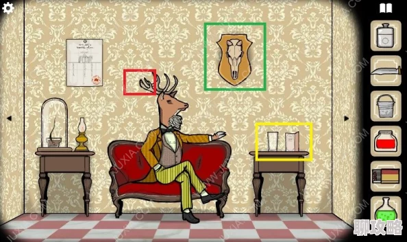 锈湖旅馆鹿先生房间第五关图文攻略详解:通关秘籍与技巧 锈湖旅馆鹿先生房间第五关图文攻略详解:通关秘籍与技巧